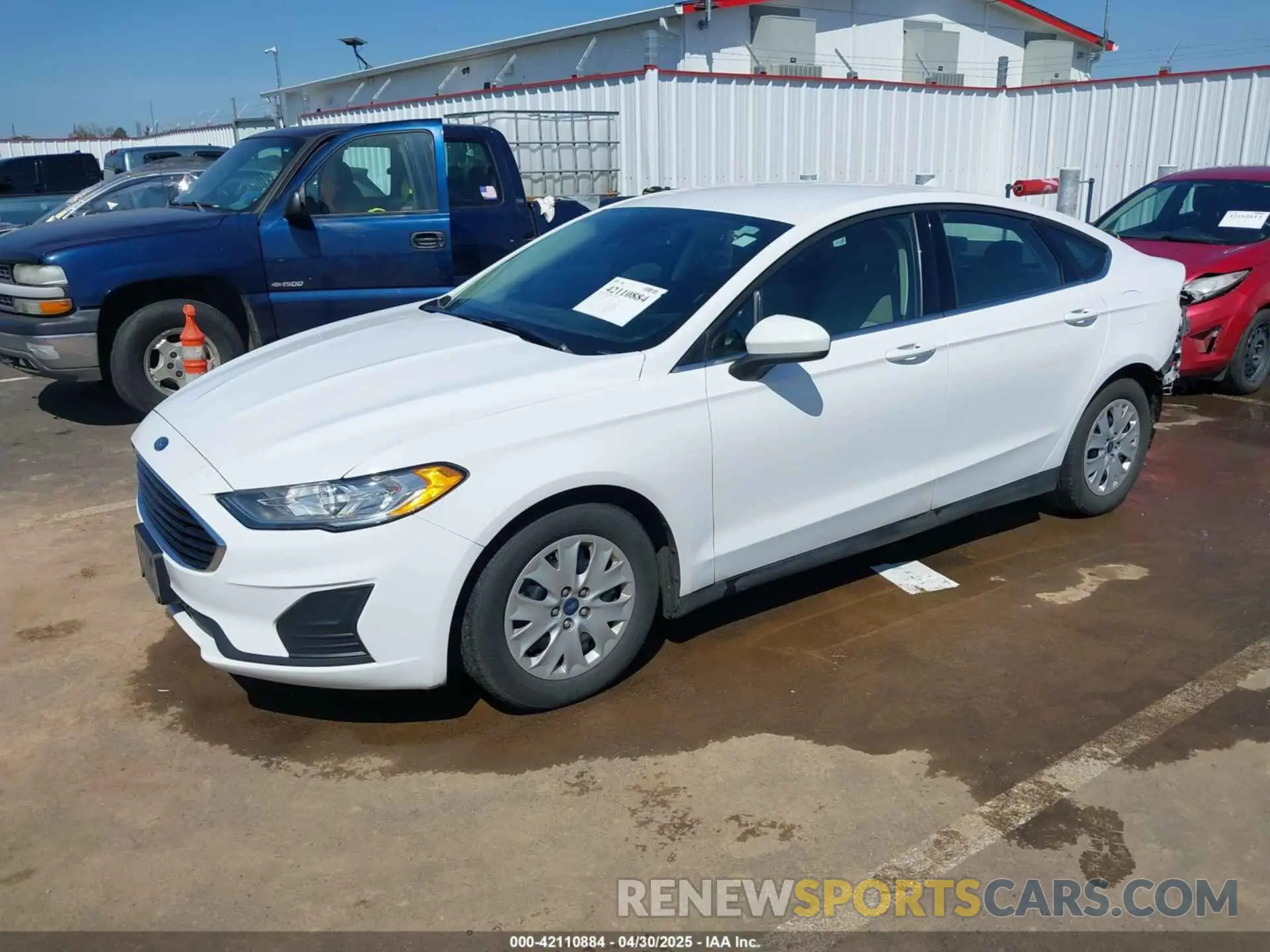 2 Фотография поврежденного автомобиля 3FA6P0G71LR265271 FORD FUSION 2020