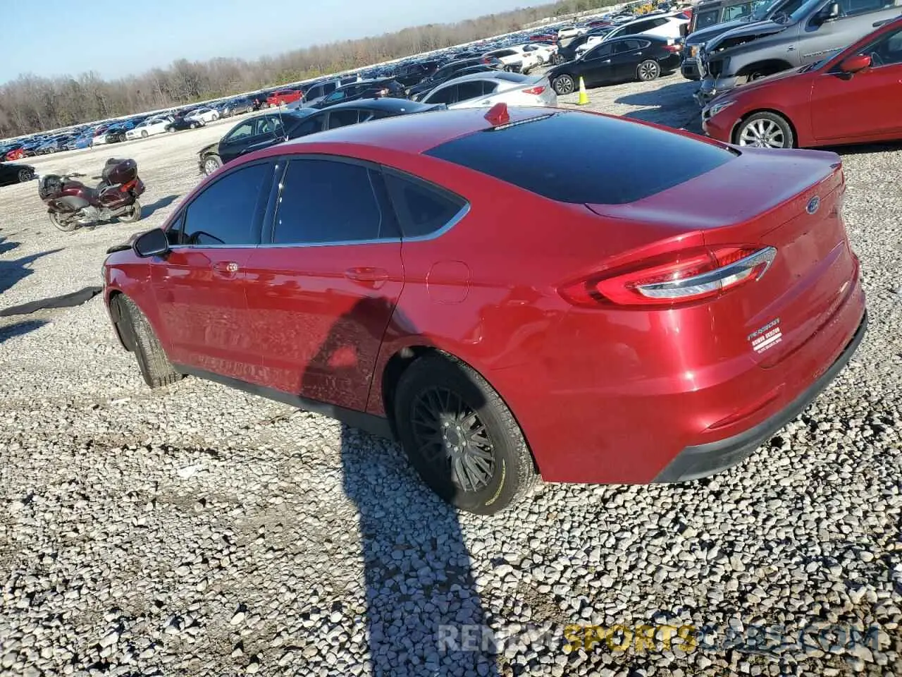 2 Фотография поврежденного автомобиля 3FA6P0G74LR161003 FORD FUSION 2020