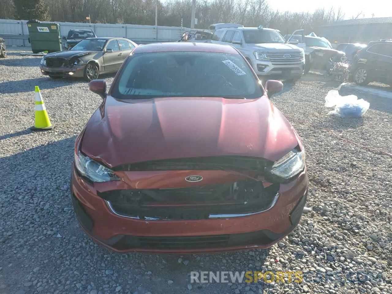 5 Фотография поврежденного автомобиля 3FA6P0G74LR161003 FORD FUSION 2020