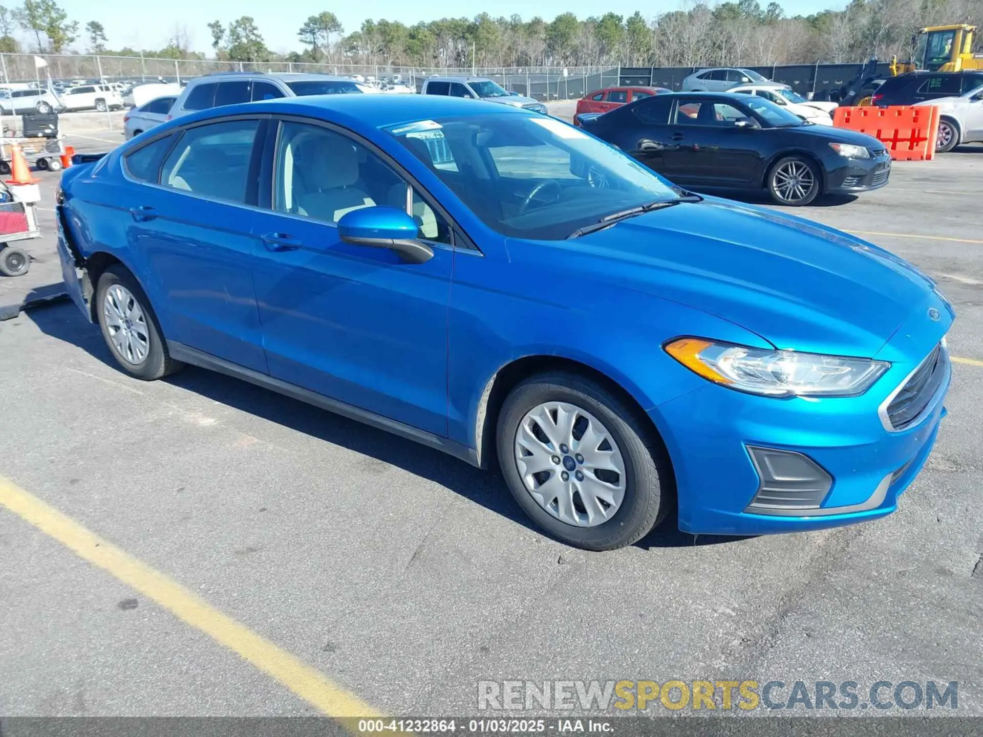 1 Photograph of a damaged car 3FA6P0G74LR201161 FORD FUSION 2020