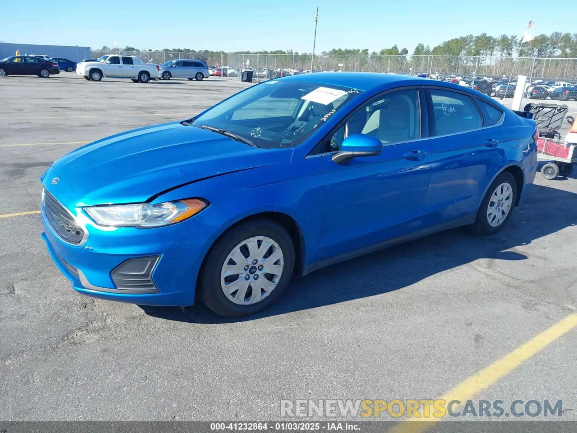 2 Photograph of a damaged car 3FA6P0G74LR201161 FORD FUSION 2020