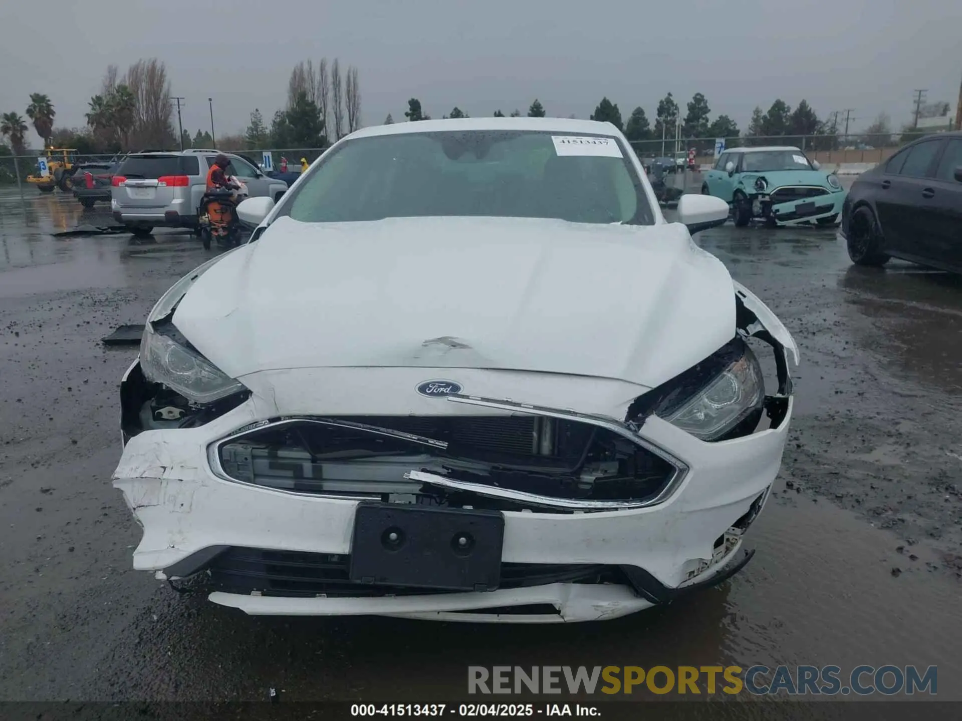 11 Photograph of a damaged car 3FA6P0G75LR153413 FORD FUSION 2020