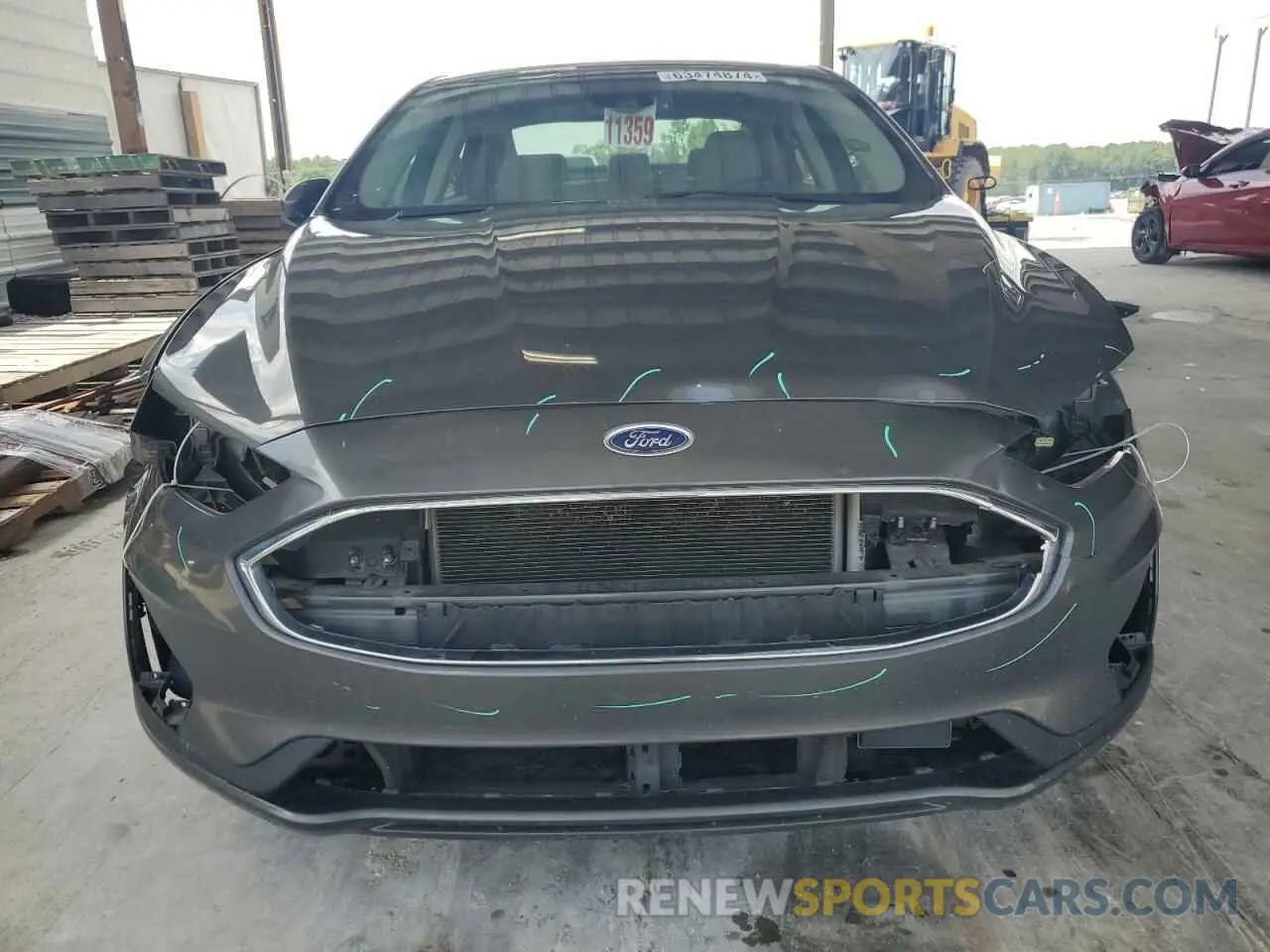 5 Photograph of a damaged car 3FA6P0G76LR104690 FORD FUSION 2020