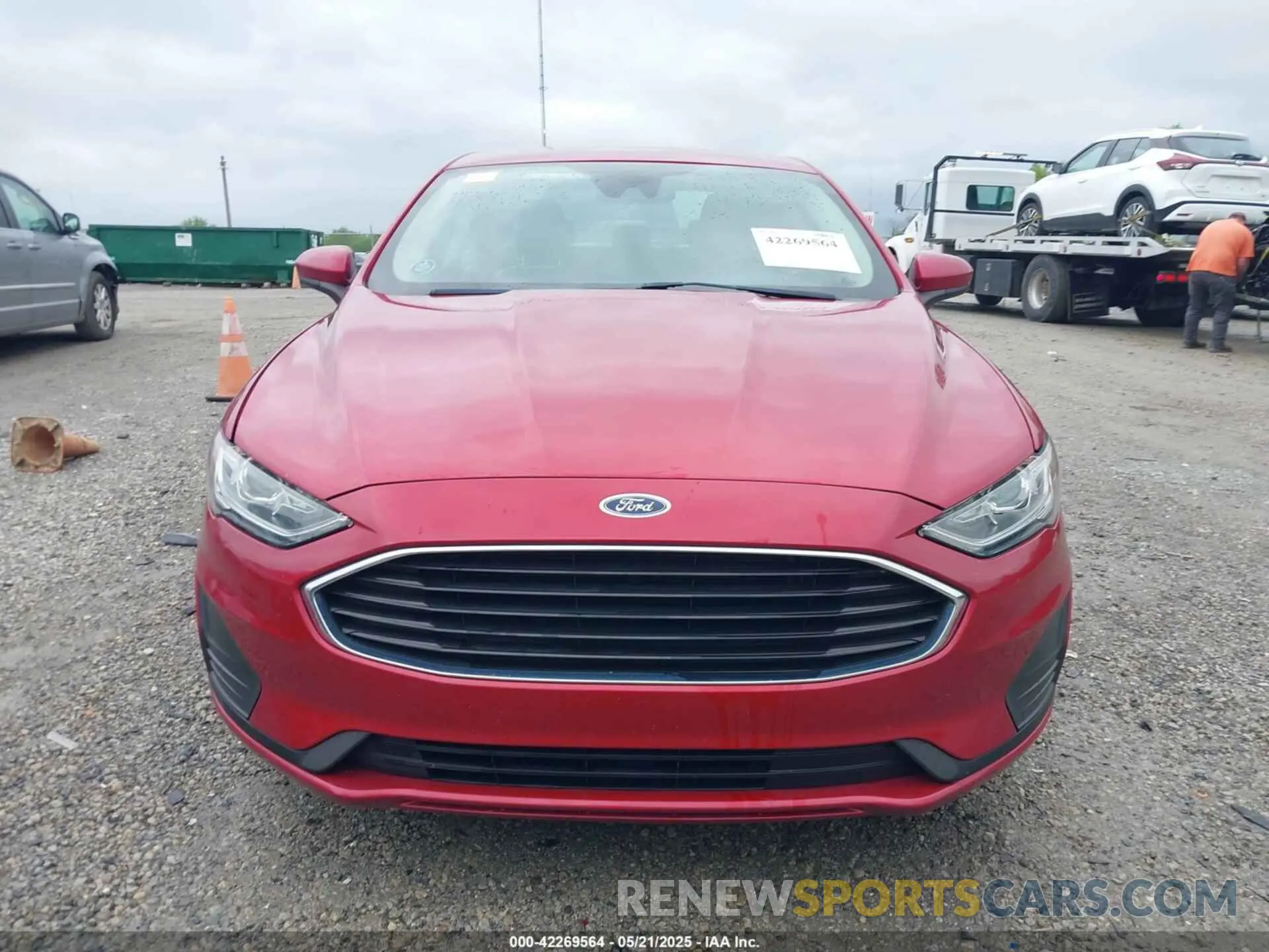 12 Photograph of a damaged car 3FA6P0G77LR110627 FORD FUSION 2020