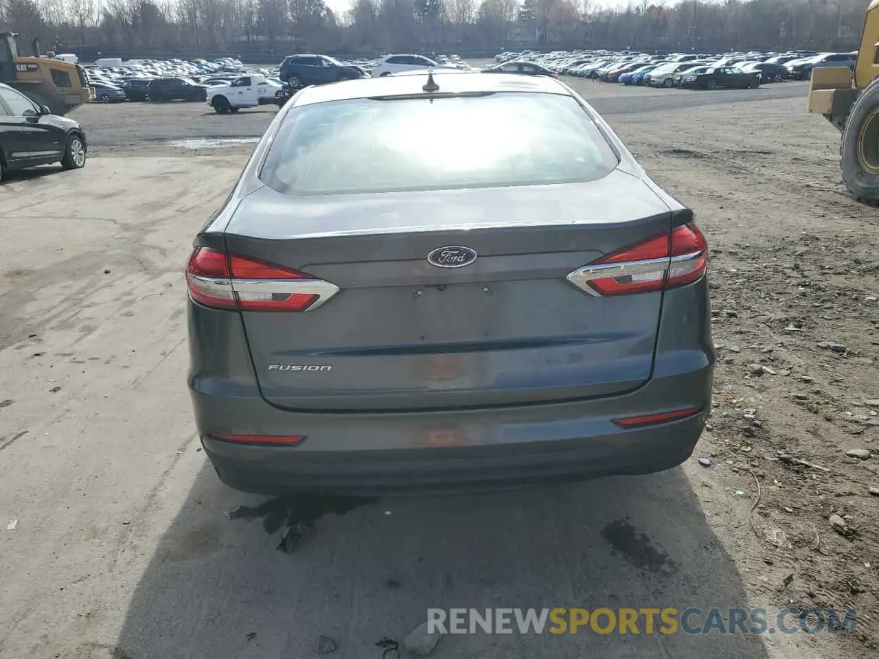6 Фотография поврежденного автомобиля 3FA6P0G77LR118517 FORD FUSION 2020