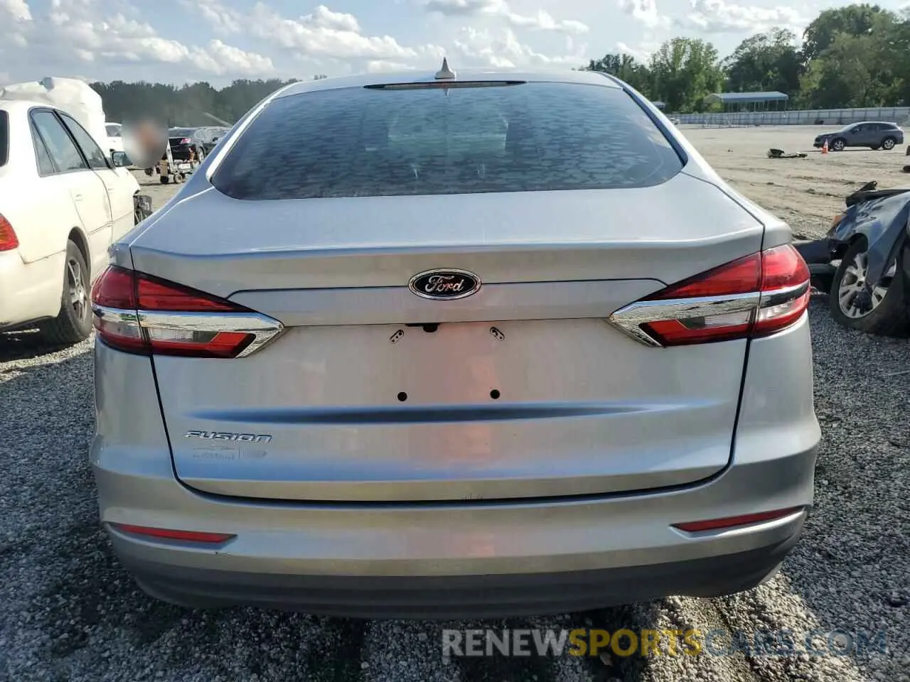 7 Photograph of a damaged car 3FA6P0G77LR225180 FORD FUSION 2020