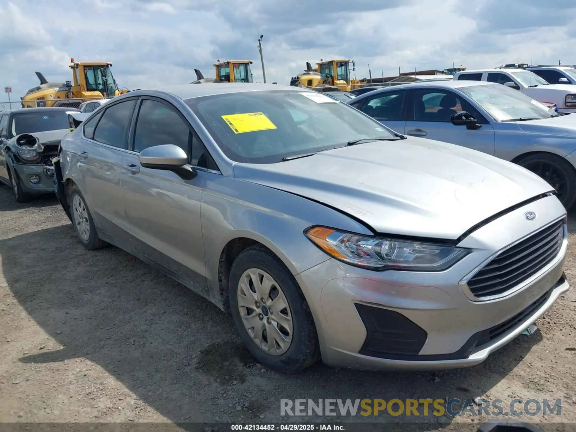 1 Photograph of a damaged car 3FA6P0G77LR228712 FORD FUSION 2020