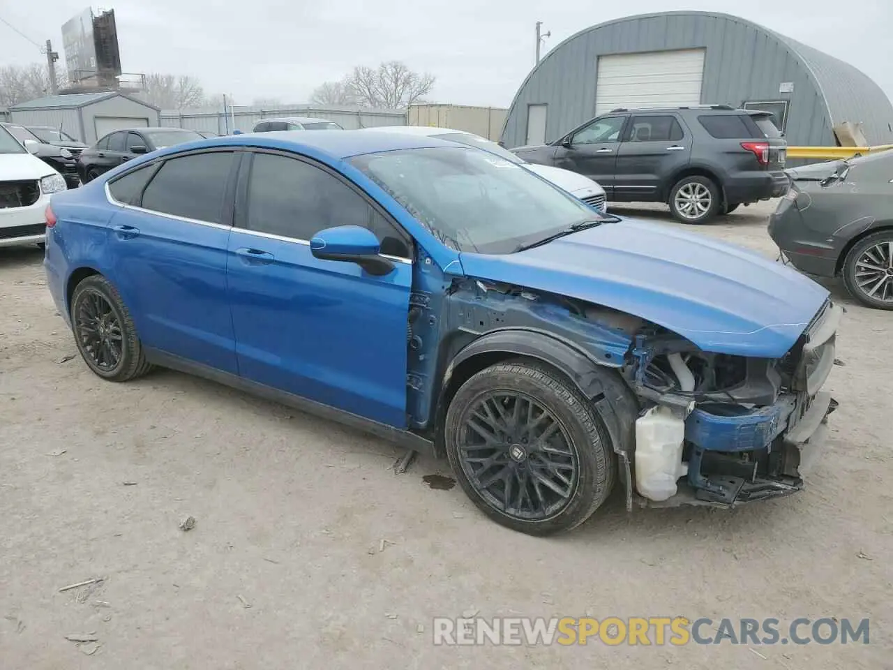 4 Фотография поврежденного автомобиля 3FA6P0G78LR147914 FORD FUSION 2020