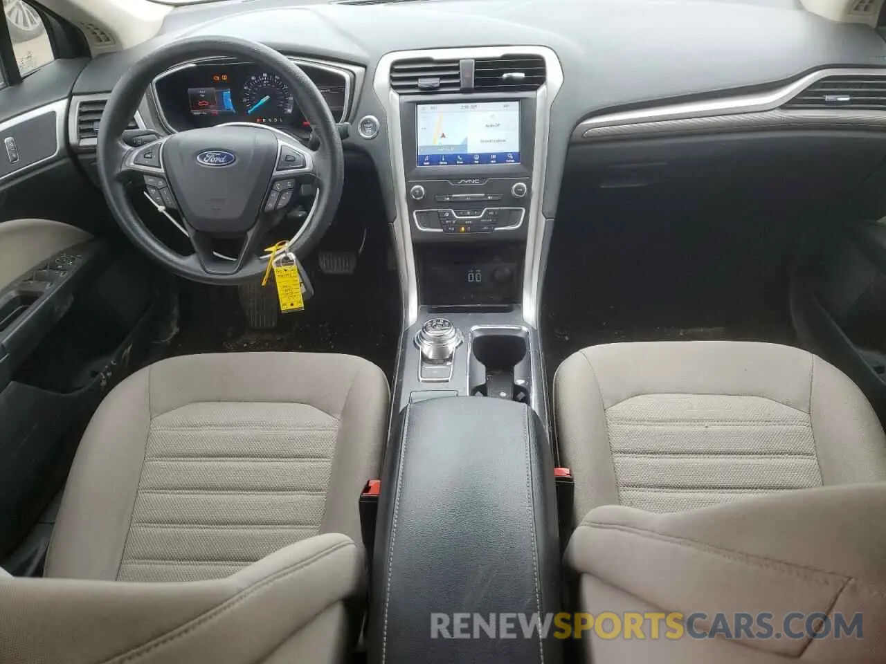 8 Фотография поврежденного автомобиля 3FA6P0G78LR147914 FORD FUSION 2020