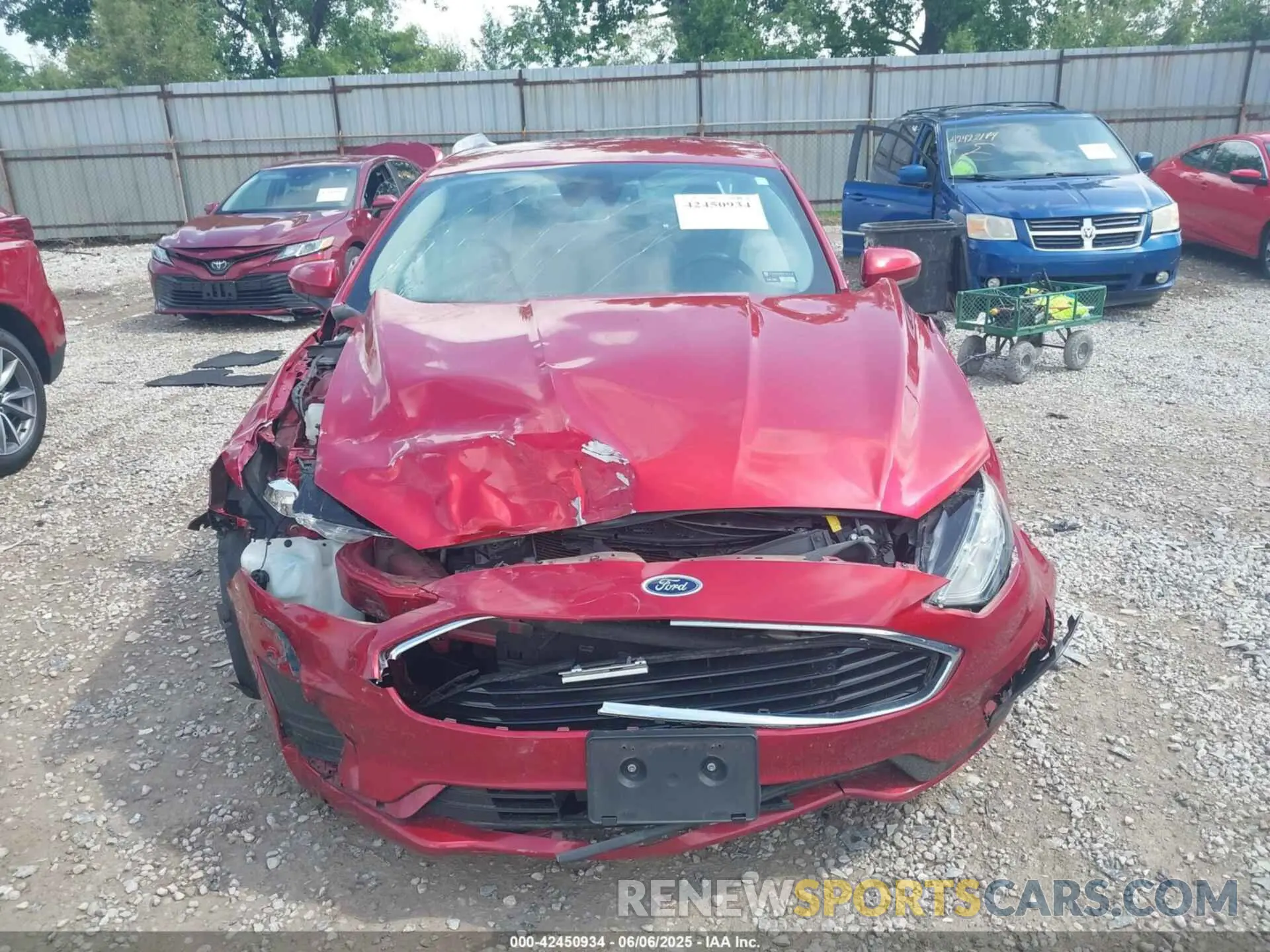 13 Фотография поврежденного автомобиля 3FA6P0G7XLR100867 FORD FUSION 2020