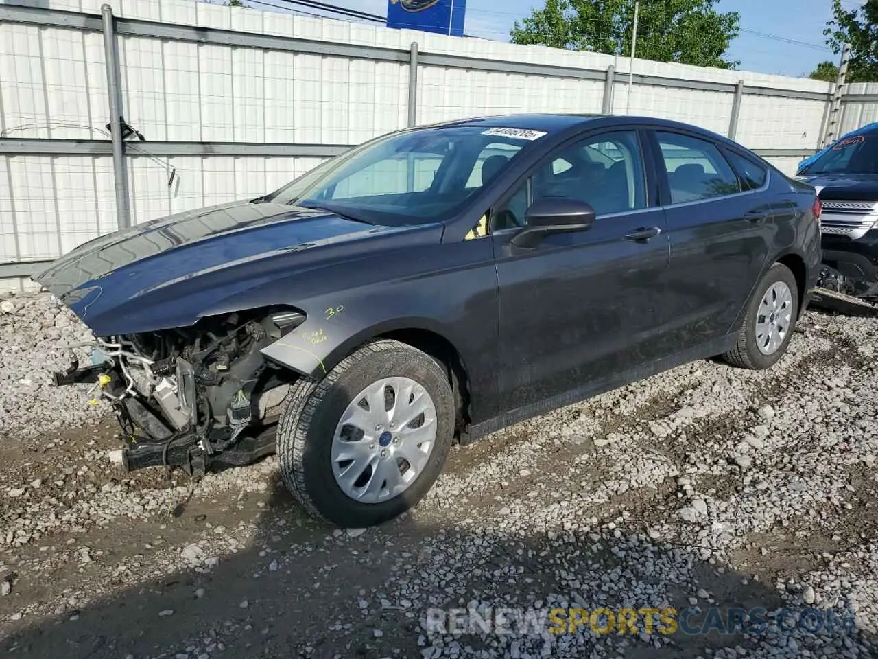 1 Фотография поврежденного автомобиля 3FA6P0G7XLR106796 FORD FUSION 2020