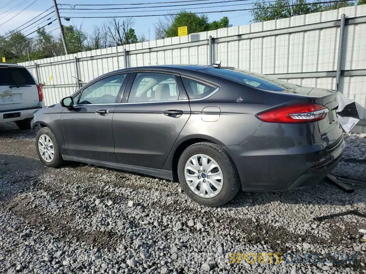 2 Фотография поврежденного автомобиля 3FA6P0G7XLR106796 FORD FUSION 2020