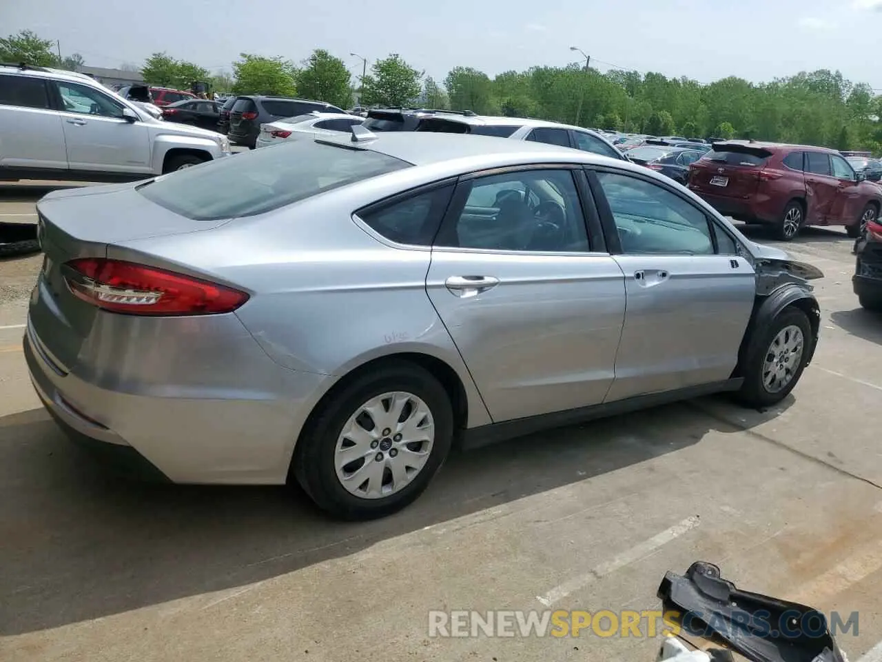 3 Фотография поврежденного автомобиля 3FA6P0G7XLR266631 FORD FUSION 2020
