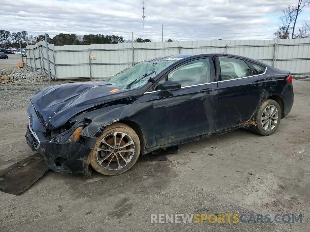 1 Photograph of a damaged car 3FA6P0H73LR176414 FORD FUSION 2020