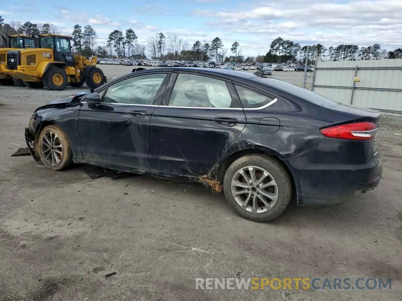 2 Photograph of a damaged car 3FA6P0H73LR176414 FORD FUSION 2020