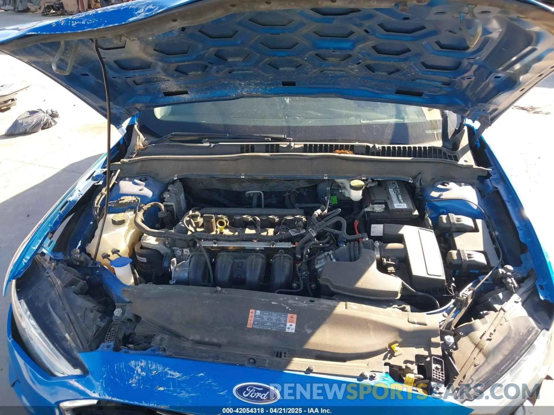 10 Photograph of a damaged car 3FA6P0H77LR153539 FORD FUSION 2020