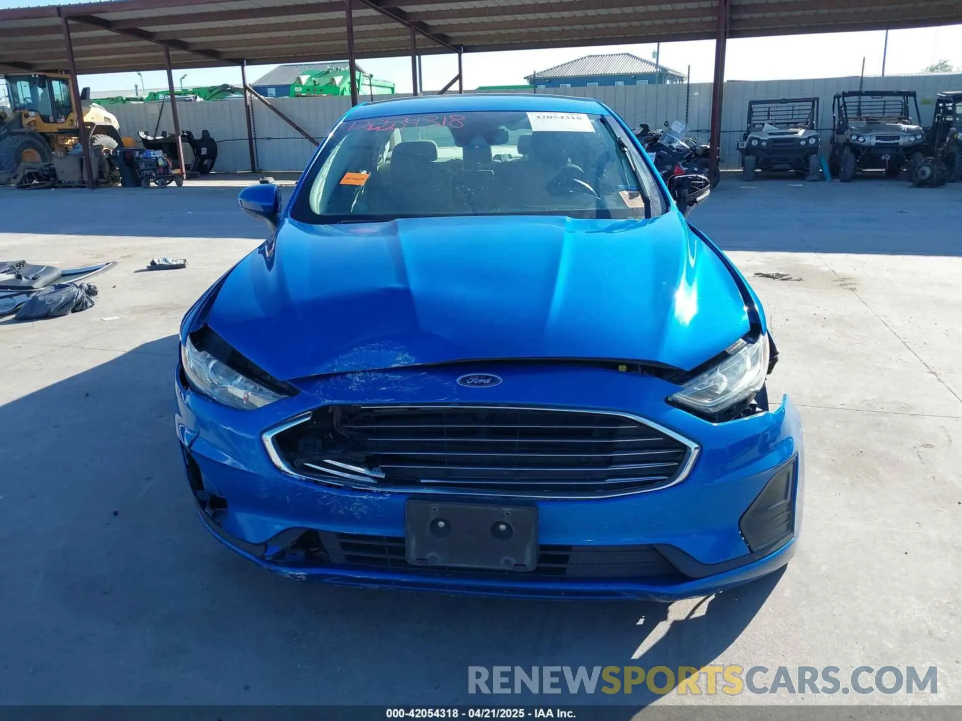 13 Photograph of a damaged car 3FA6P0H77LR153539 FORD FUSION 2020