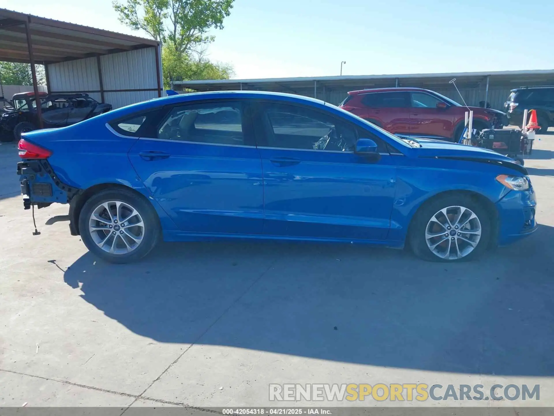 14 Photograph of a damaged car 3FA6P0H77LR153539 FORD FUSION 2020