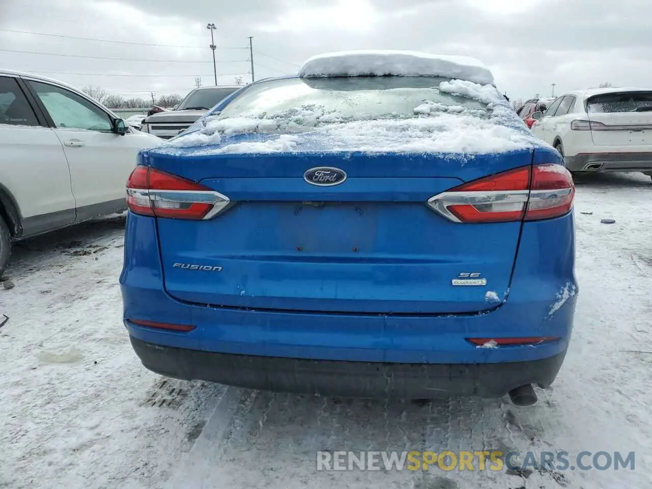 6 Фотография поврежденного автомобиля 3FA6P0HD0LR107945 FORD FUSION 2020