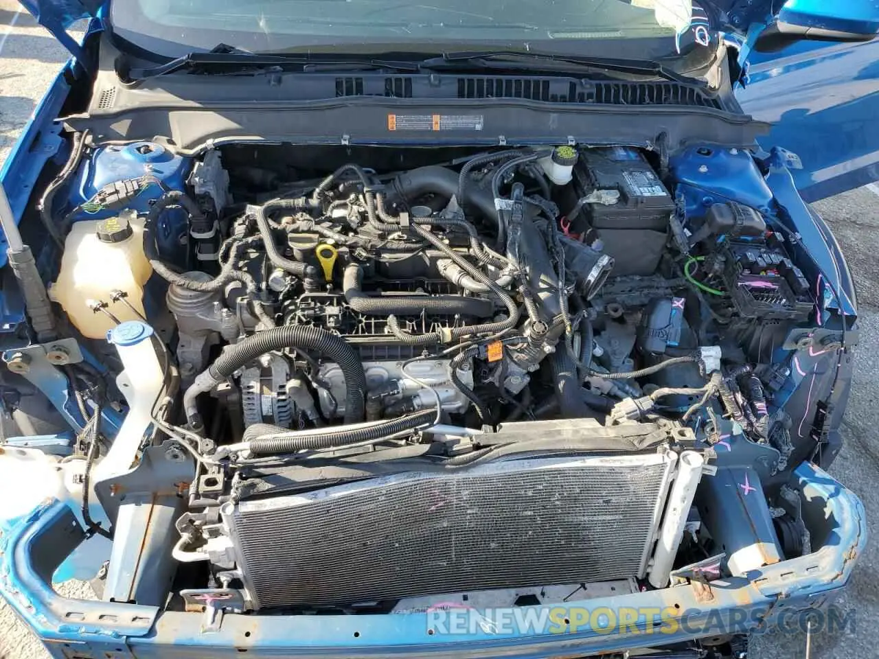13 Фотография поврежденного автомобиля 3FA6P0HD0LR108867 FORD FUSION 2020