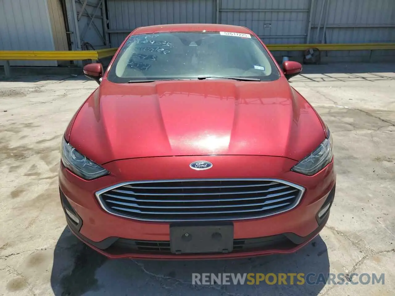 5 Photograph of a damaged car 3FA6P0HD0LR126396 FORD FUSION 2020
