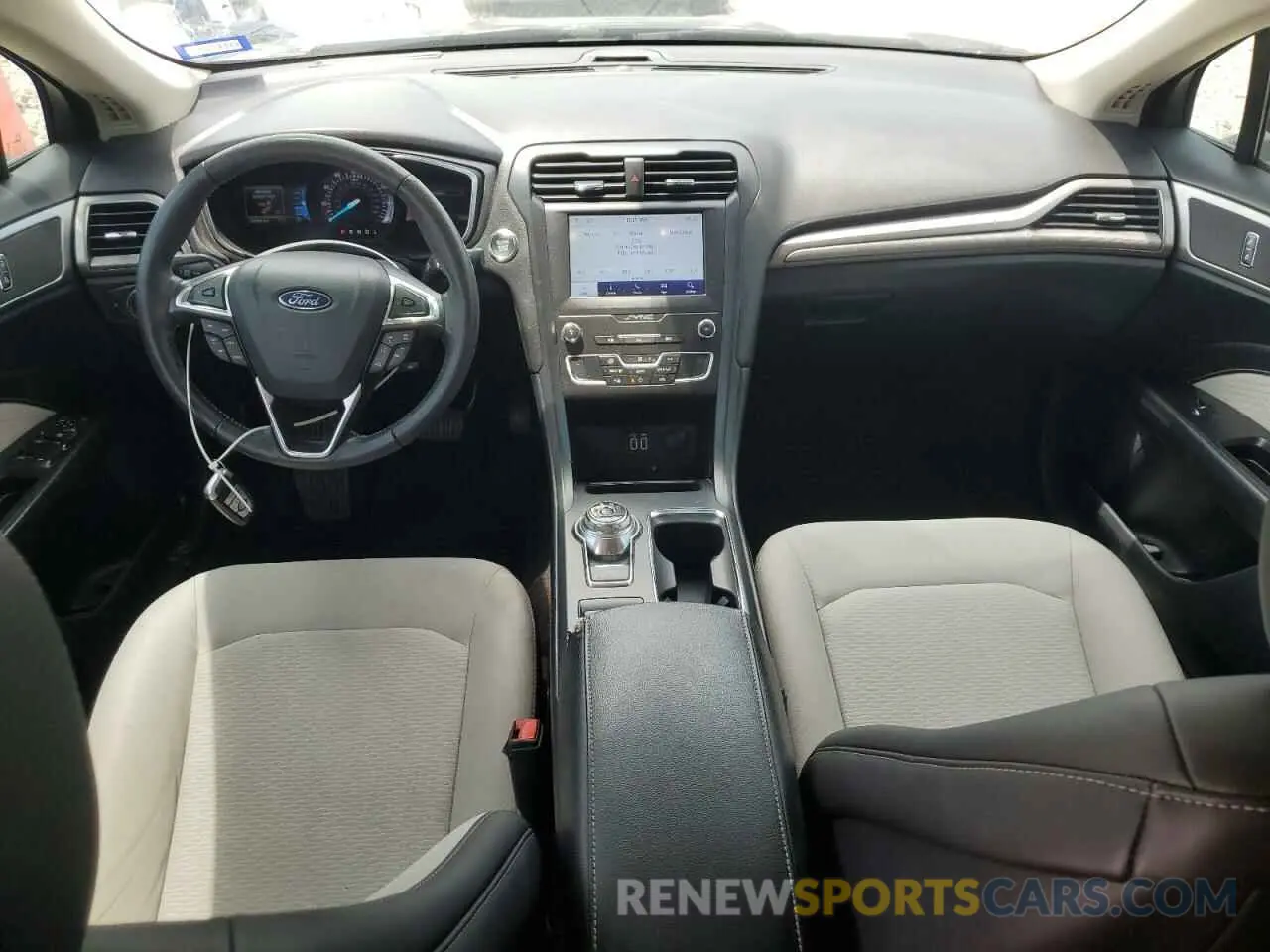 8 Фотография поврежденного автомобиля 3FA6P0HD0LR135664 FORD FUSION 2020