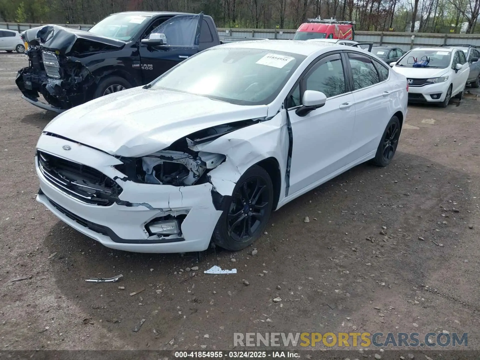 2 Фотография поврежденного автомобиля 3FA6P0HD0LR143408 FORD FUSION 2020