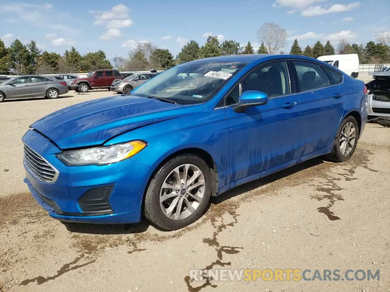 1 Фотография поврежденного автомобиля 3FA6P0HD0LR167613 FORD FUSION 2020