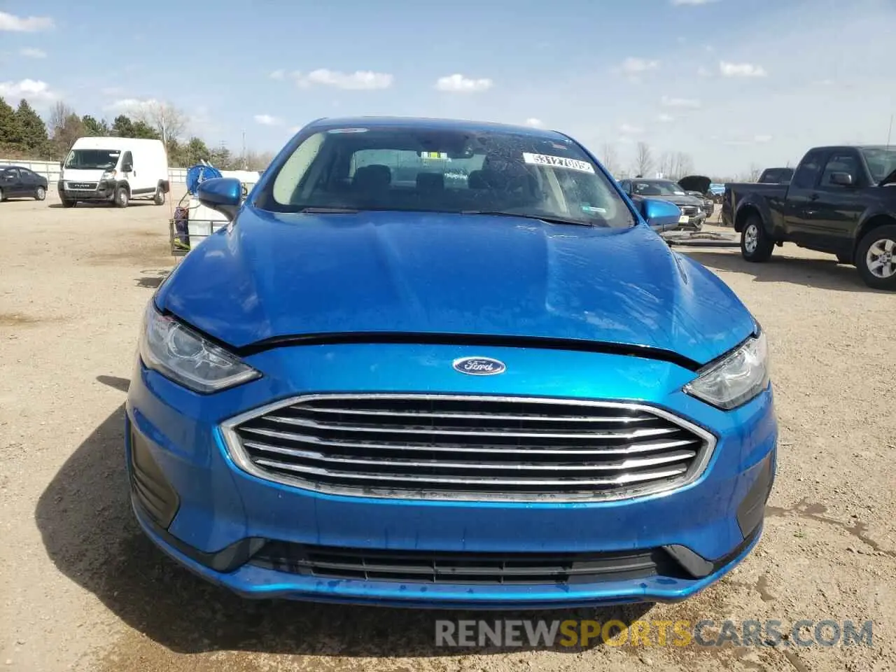 5 Фотография поврежденного автомобиля 3FA6P0HD0LR167613 FORD FUSION 2020