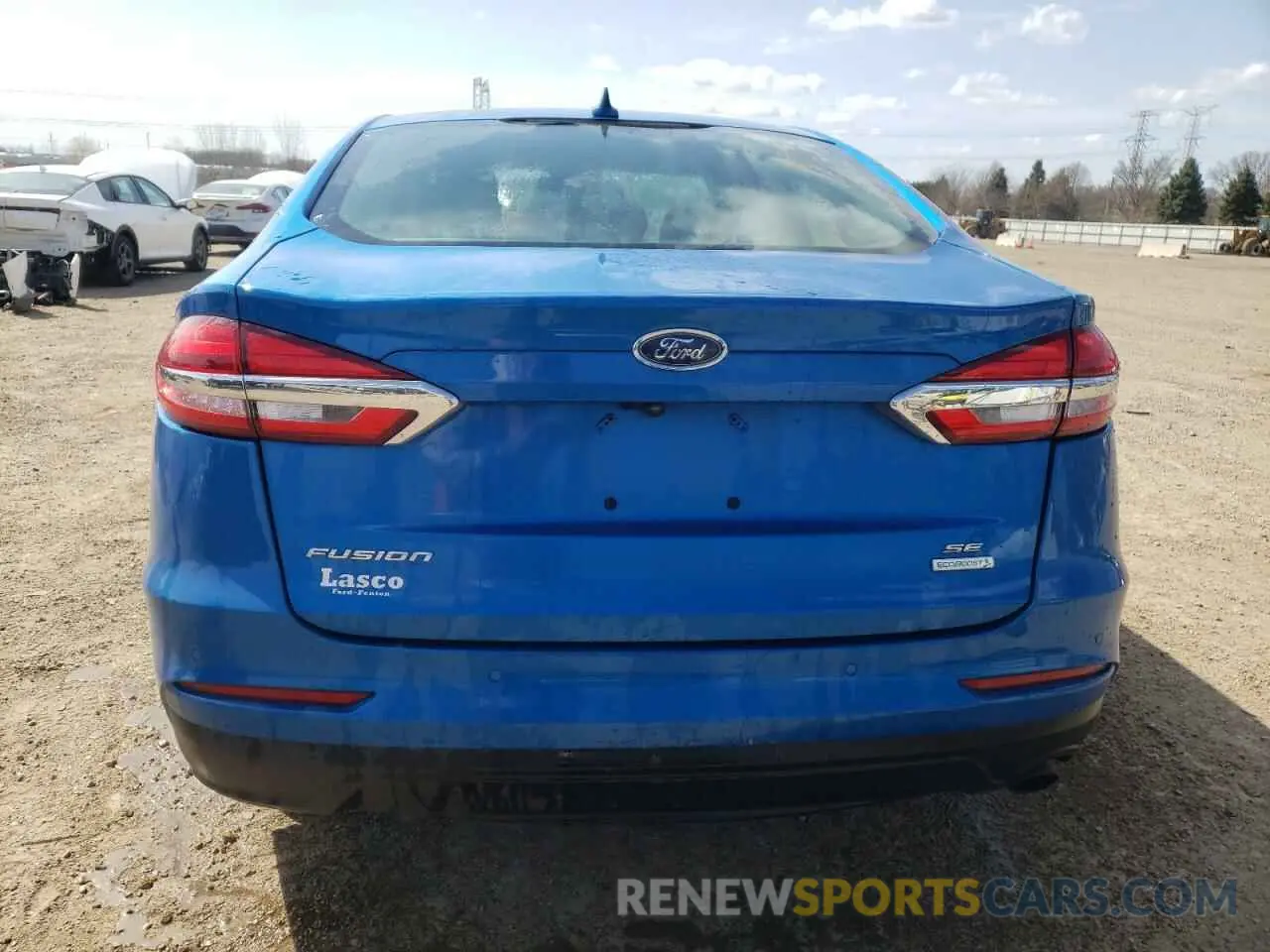 6 Фотография поврежденного автомобиля 3FA6P0HD0LR167613 FORD FUSION 2020