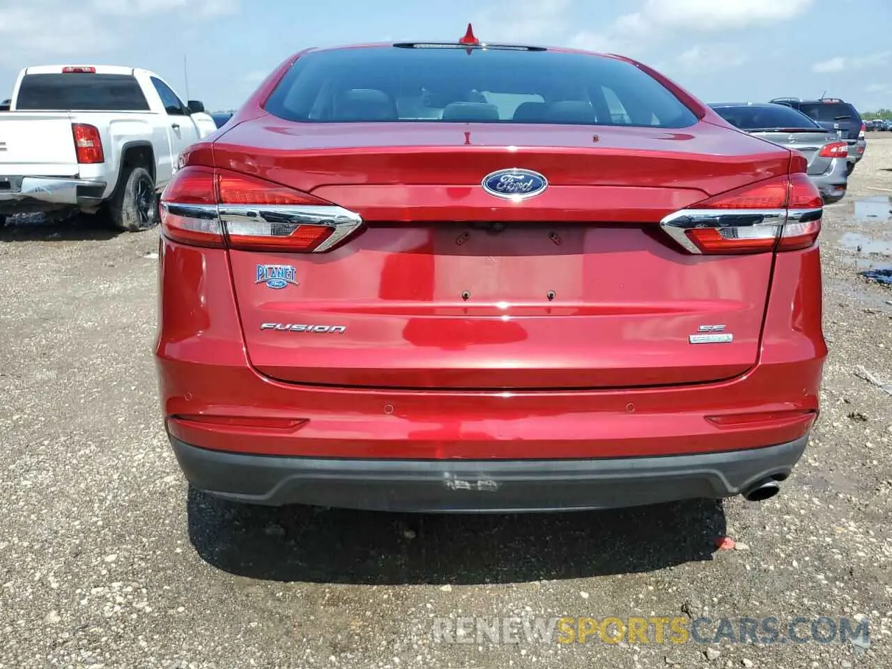 6 Фотография поврежденного автомобиля 3FA6P0HD0LR180779 FORD FUSION 2020