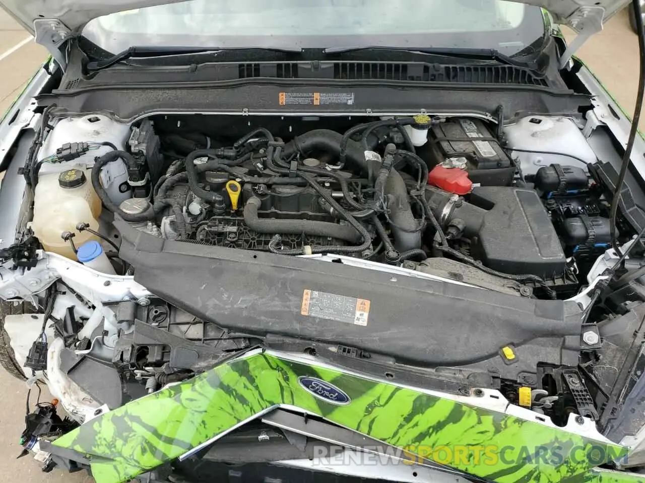 11 Photograph of a damaged car 3FA6P0HD0LR187196 FORD FUSION 2020