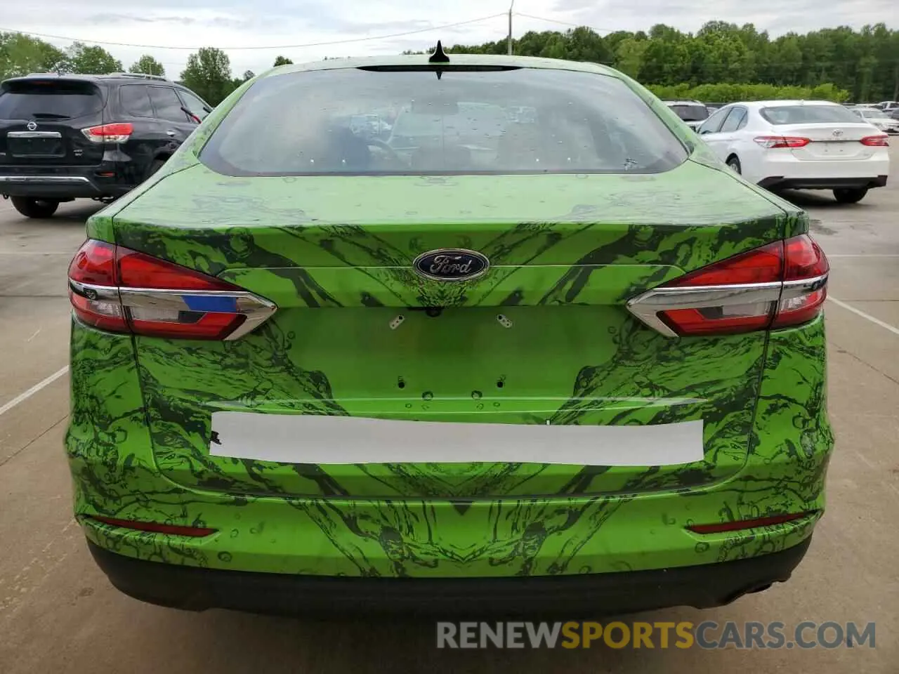 6 Photograph of a damaged car 3FA6P0HD0LR187196 FORD FUSION 2020