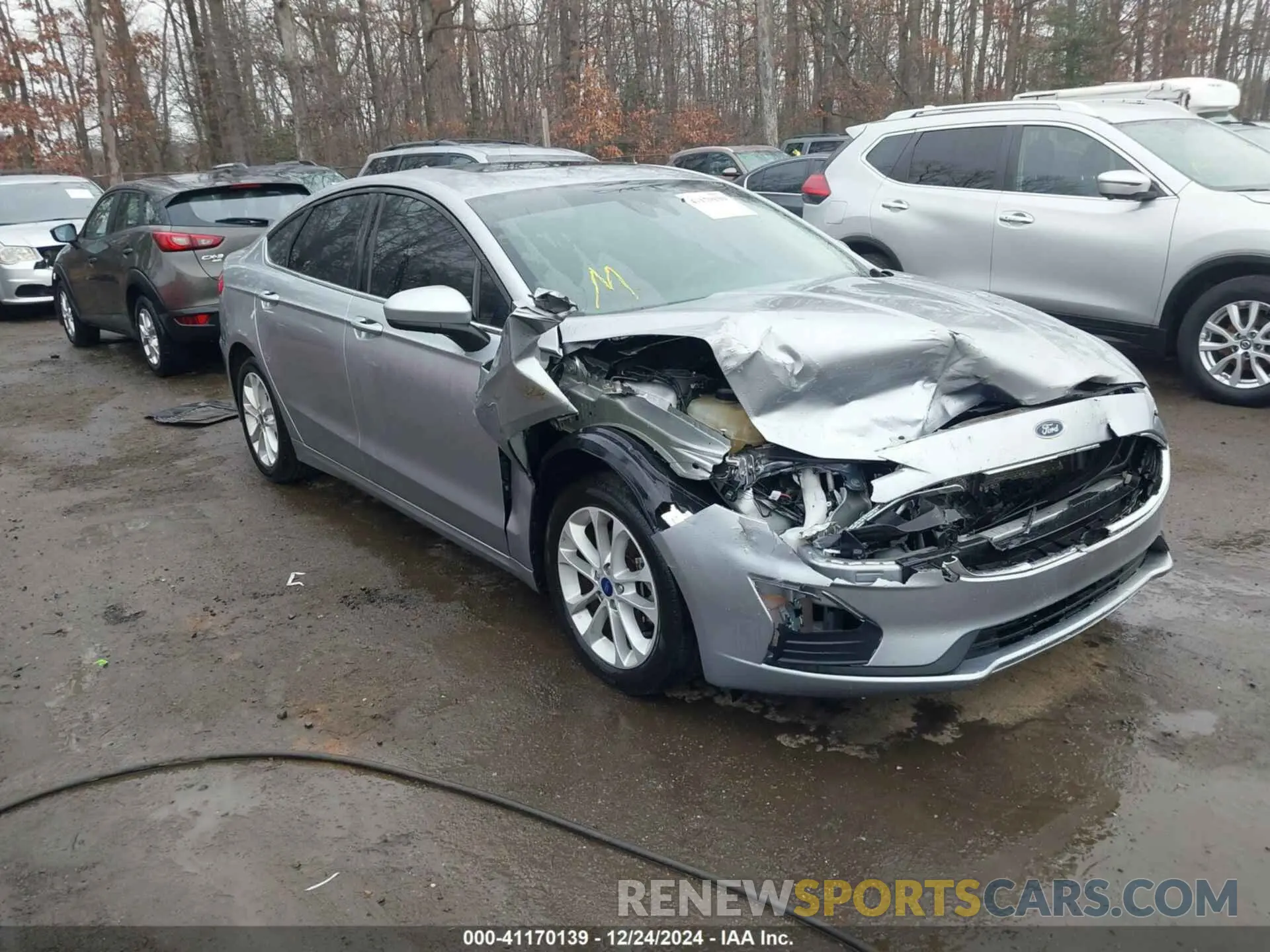 6 Фотография поврежденного автомобиля 3FA6P0HD0LR202599 FORD FUSION 2020