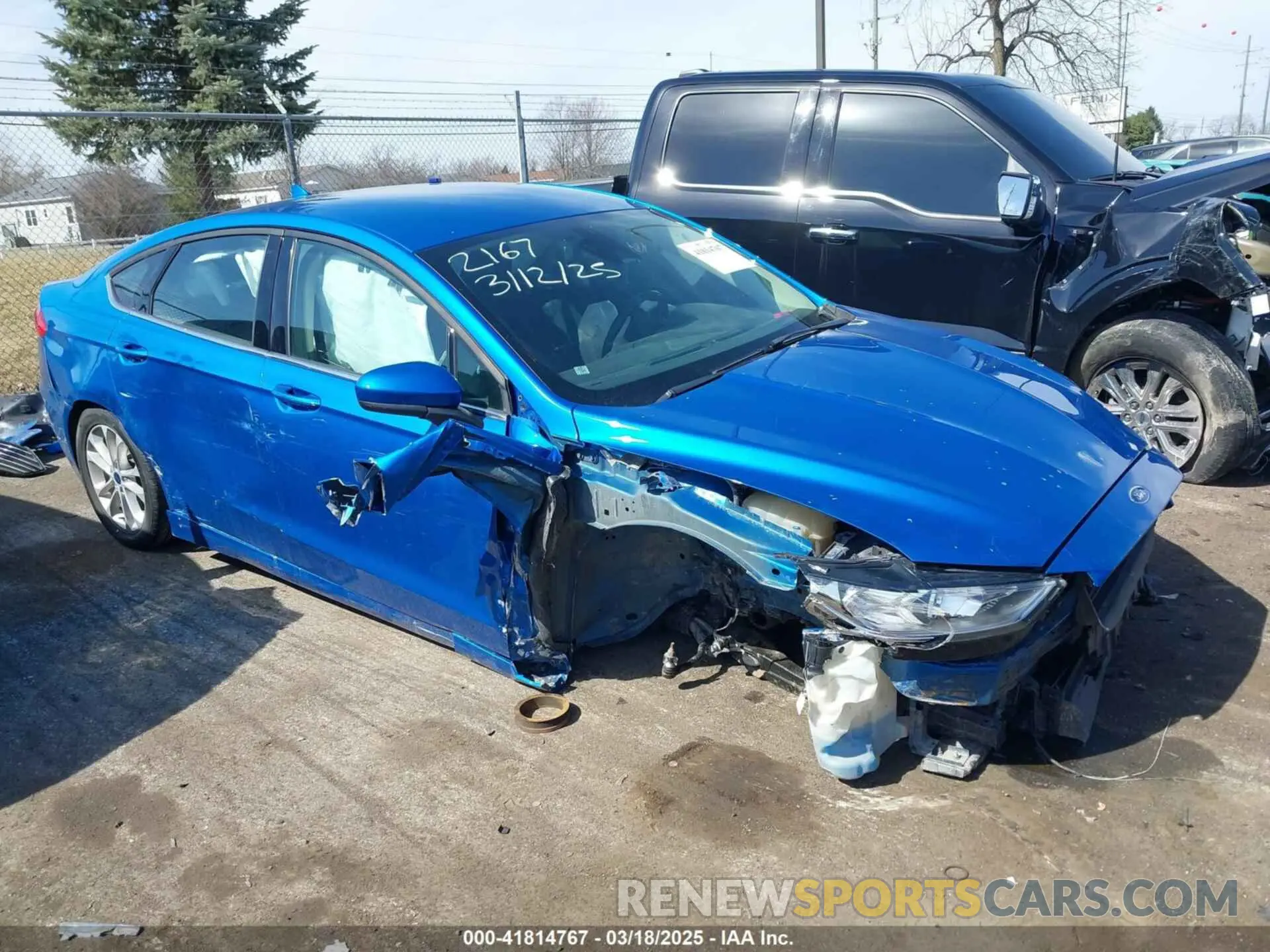 1 Фотография поврежденного автомобиля 3FA6P0HD0LR232167 FORD FUSION 2020