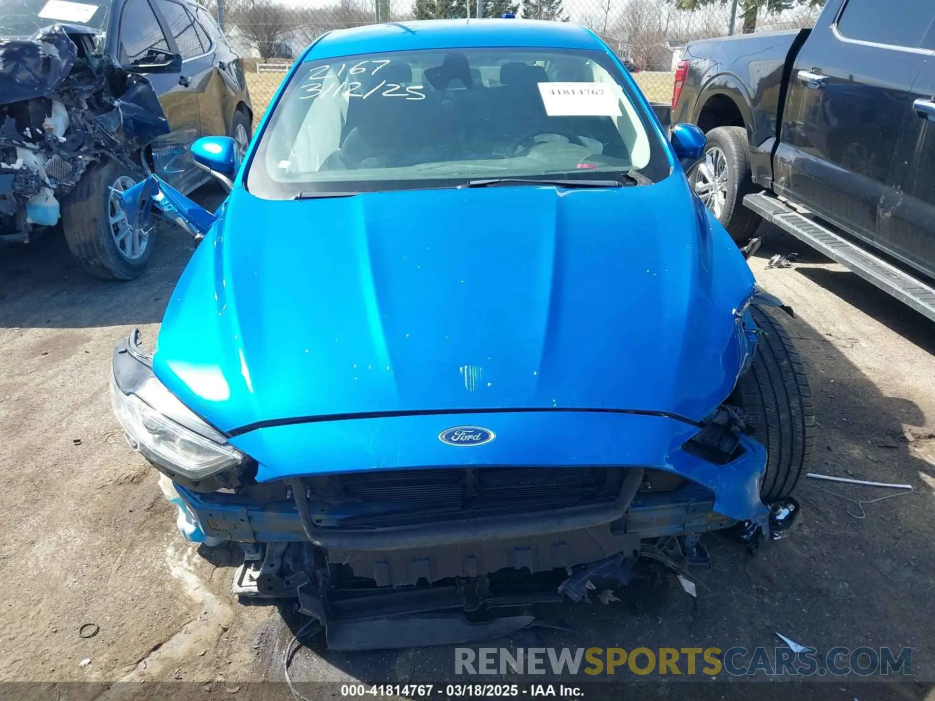 12 Фотография поврежденного автомобиля 3FA6P0HD0LR232167 FORD FUSION 2020