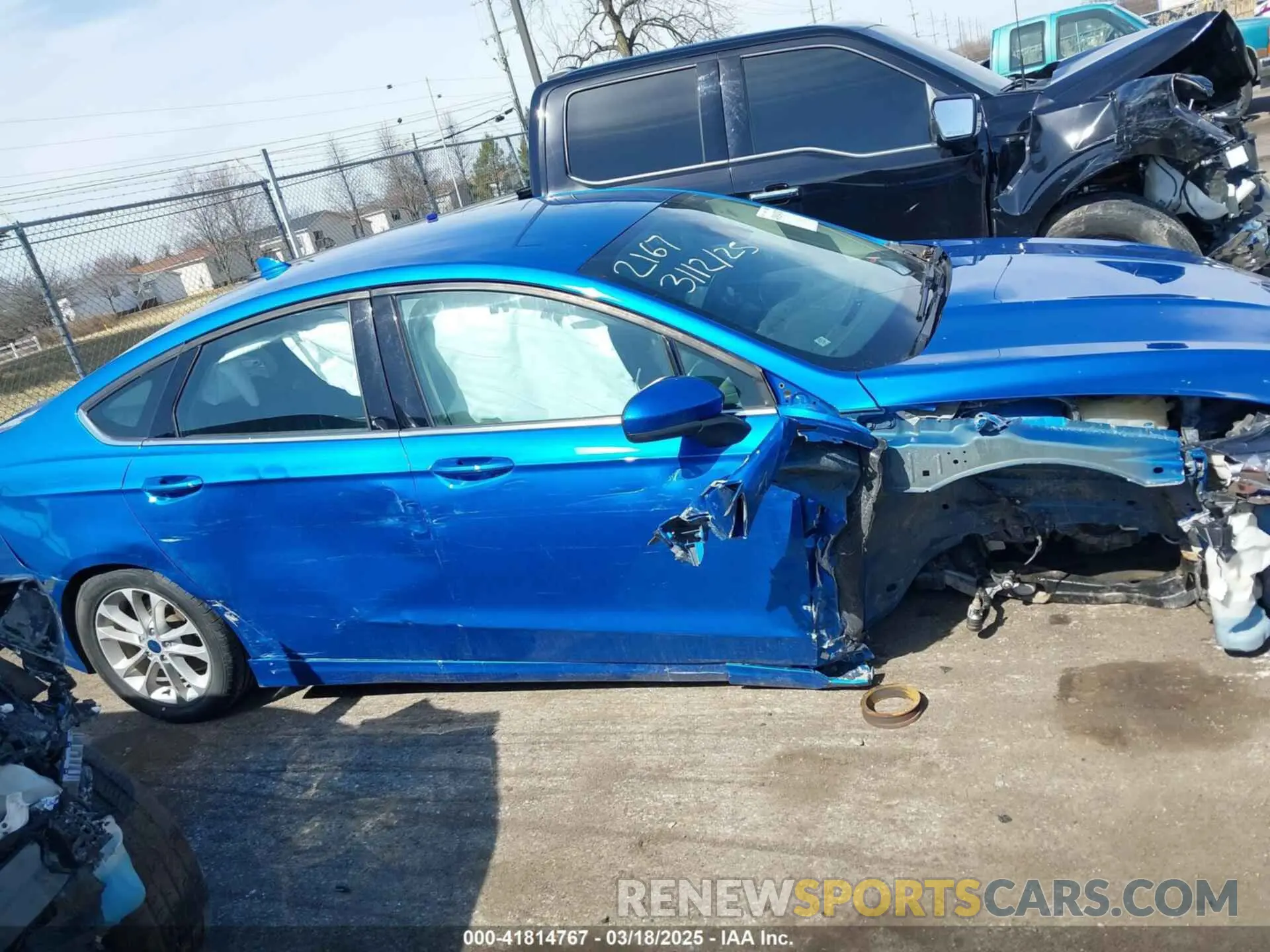 13 Фотография поврежденного автомобиля 3FA6P0HD0LR232167 FORD FUSION 2020