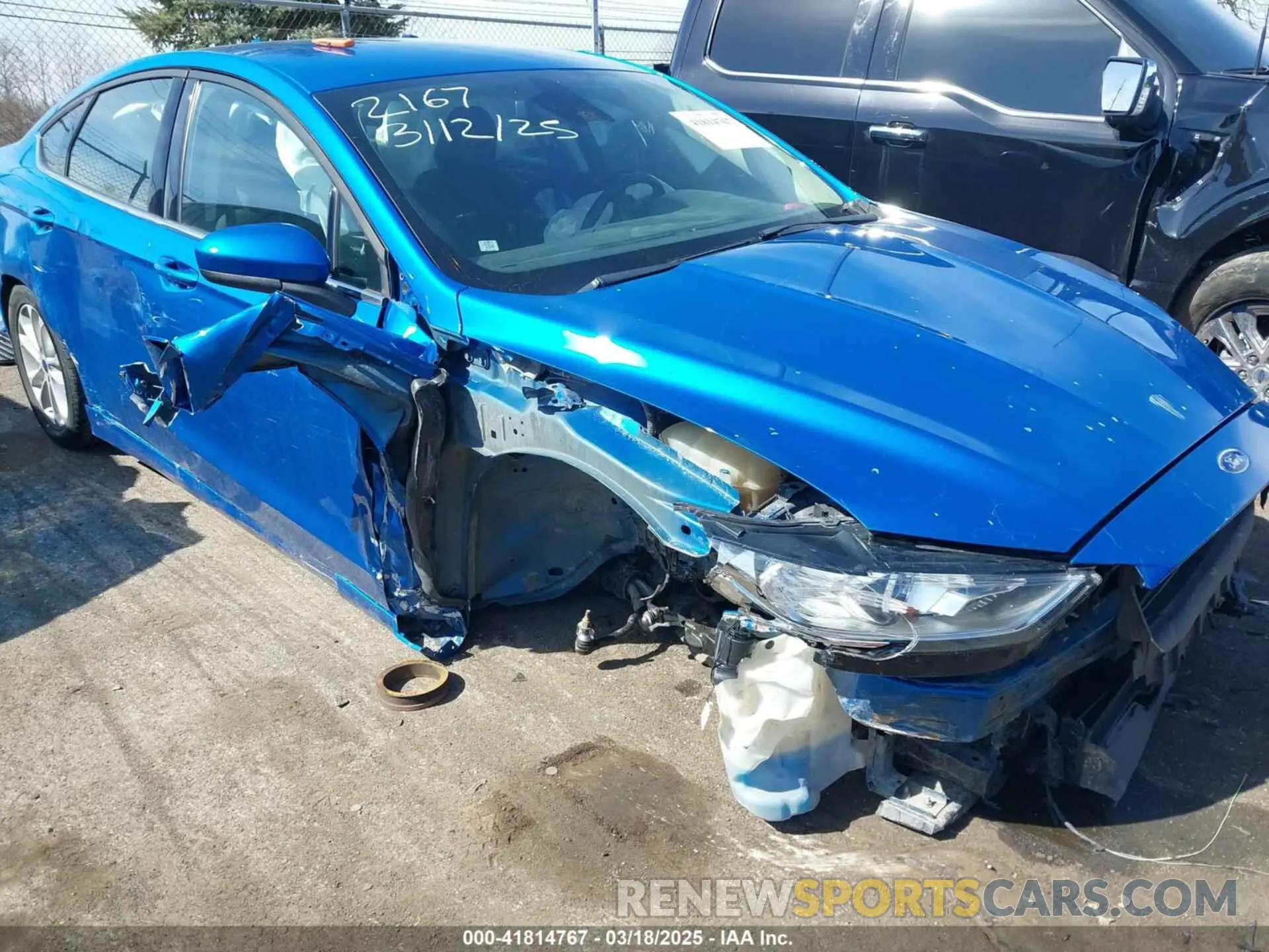 6 Фотография поврежденного автомобиля 3FA6P0HD0LR232167 FORD FUSION 2020