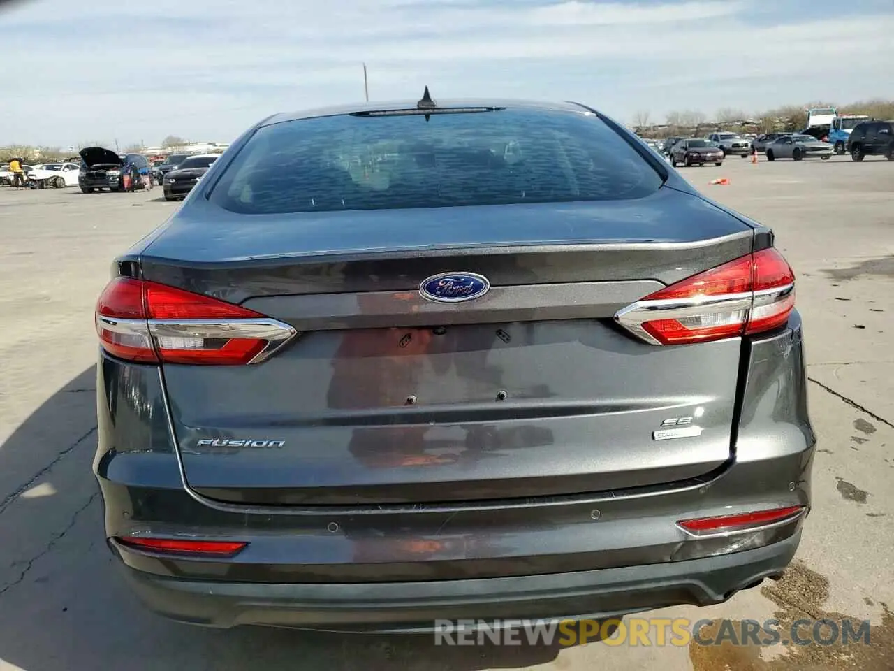 6 Фотография поврежденного автомобиля 3FA6P0HD1LR148164 FORD FUSION 2020