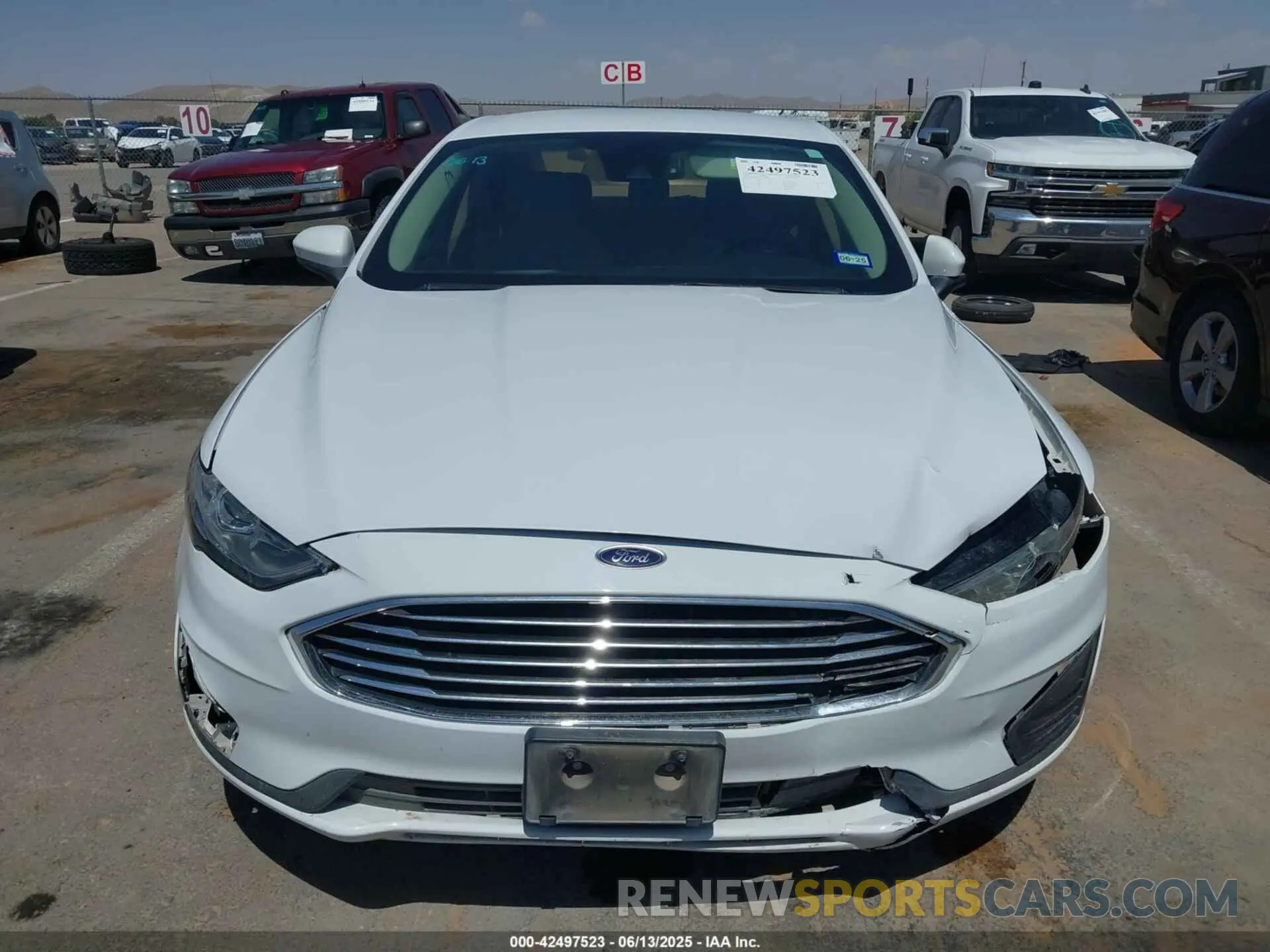 12 Фотография поврежденного автомобиля 3FA6P0HD1LR168835 FORD FUSION 2020