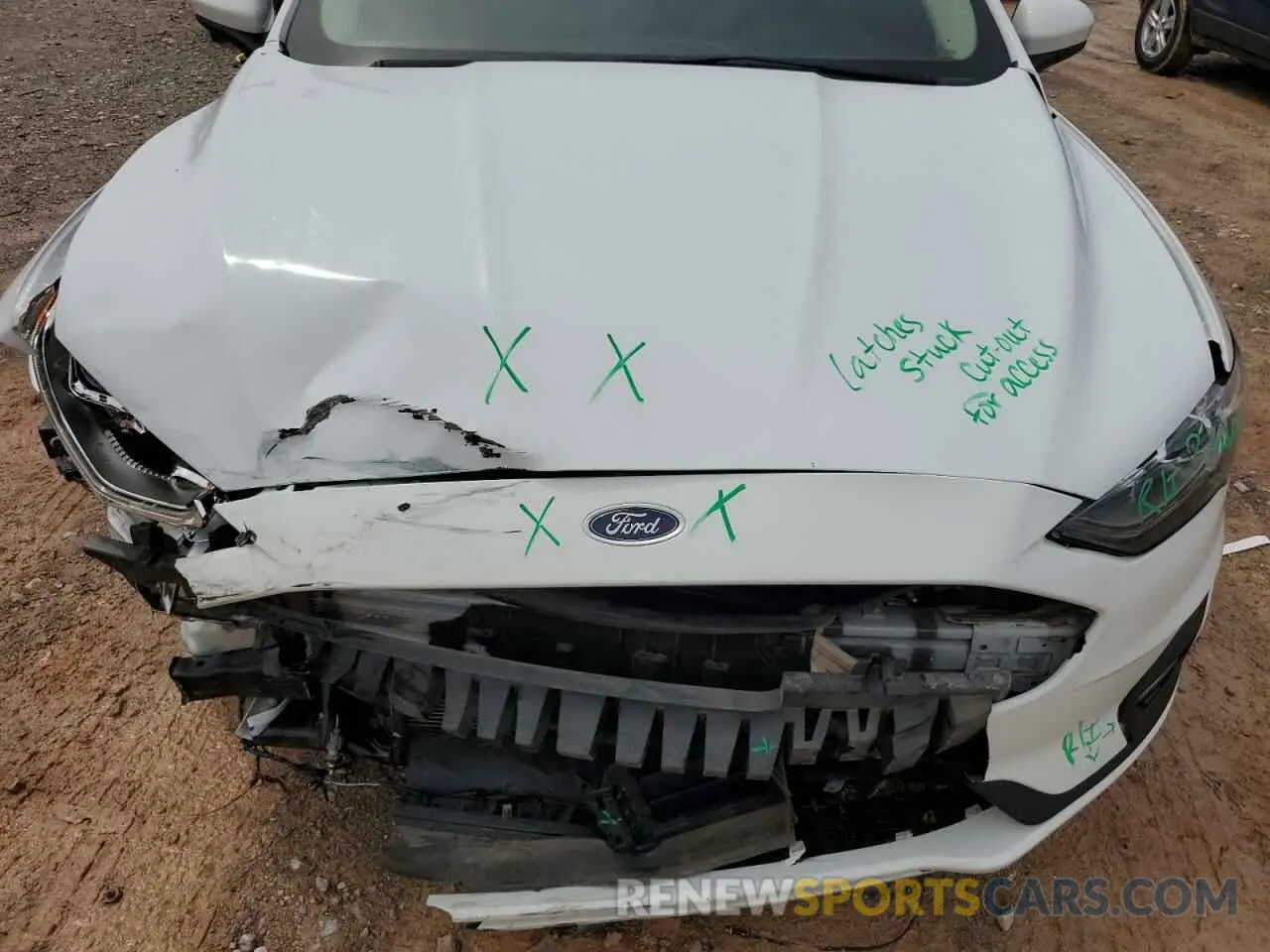 11 Фотография поврежденного автомобиля 3FA6P0HD1LR235062 FORD FUSION 2020