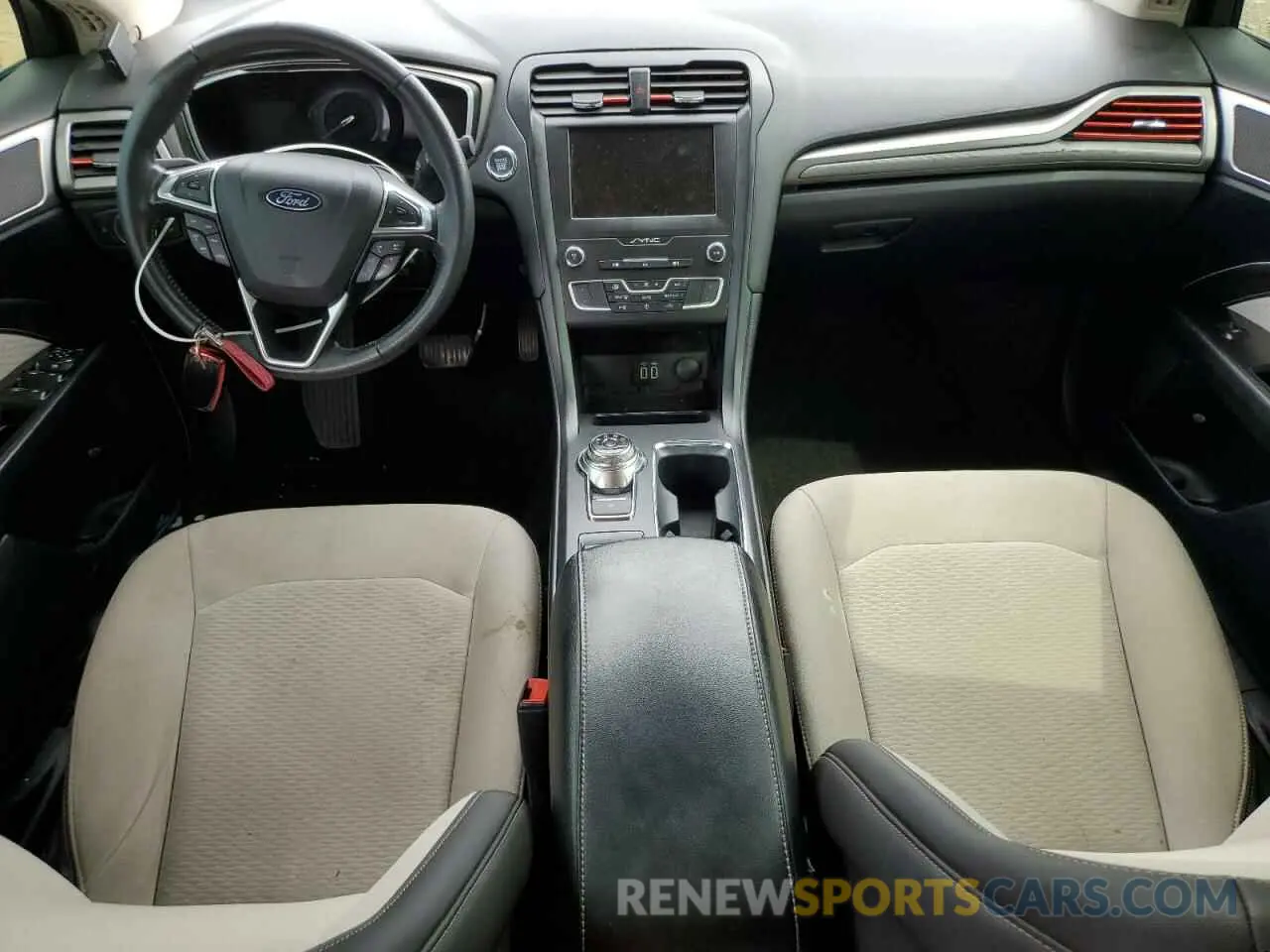 8 Фотография поврежденного автомобиля 3FA6P0HD1LR235062 FORD FUSION 2020