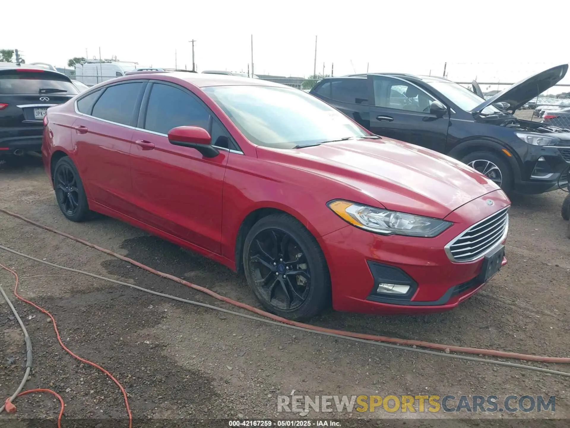 1 Photograph of a damaged car 3FA6P0HD1LR246496 FORD FUSION 2020