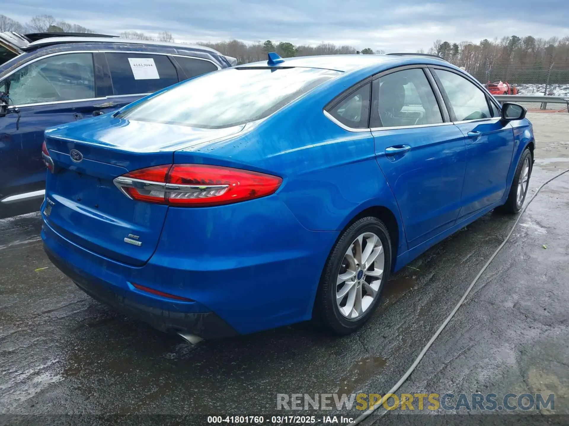 4 Photograph of a damaged car 3FA6P0HD2LR134659 FORD FUSION 2020