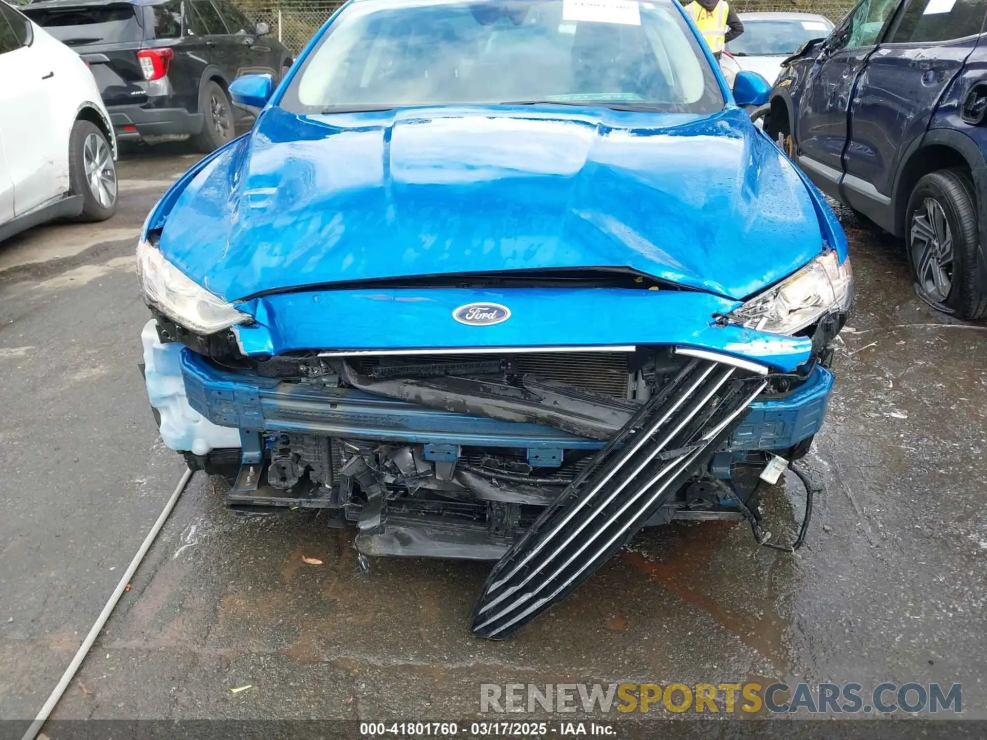 6 Photograph of a damaged car 3FA6P0HD2LR134659 FORD FUSION 2020