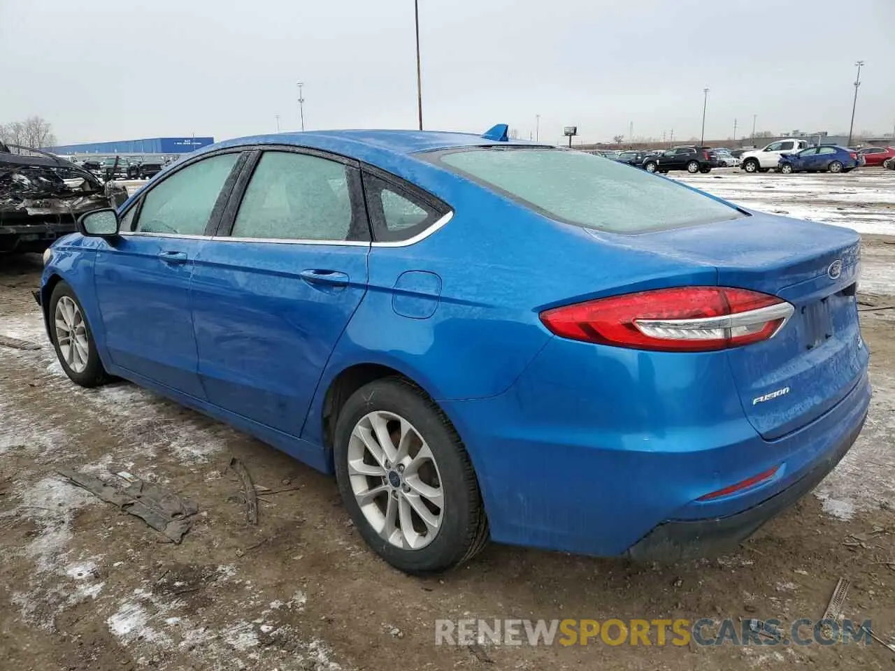 2 Фотография поврежденного автомобиля 3FA6P0HD2LR218741 FORD FUSION 2020