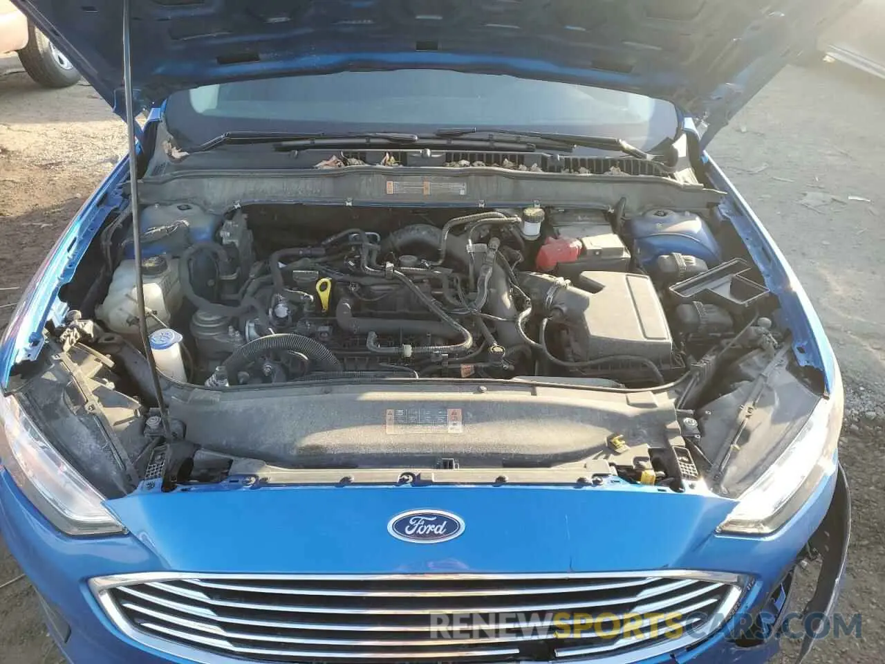11 Photograph of a damaged car 3FA6P0HD2LR256955 FORD FUSION 2020