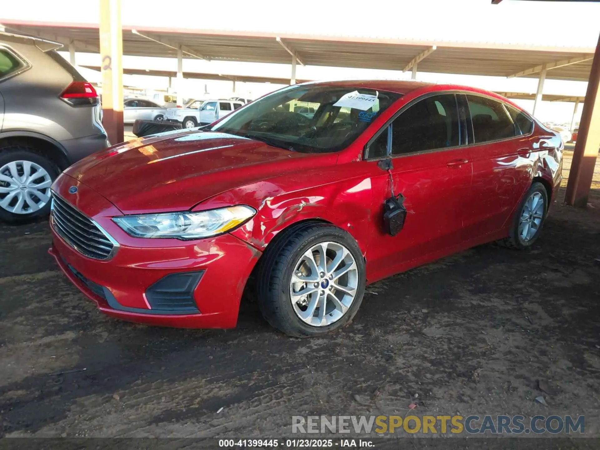 2 Фотография поврежденного автомобиля 3FA6P0HD2LR264831 FORD FUSION 2020