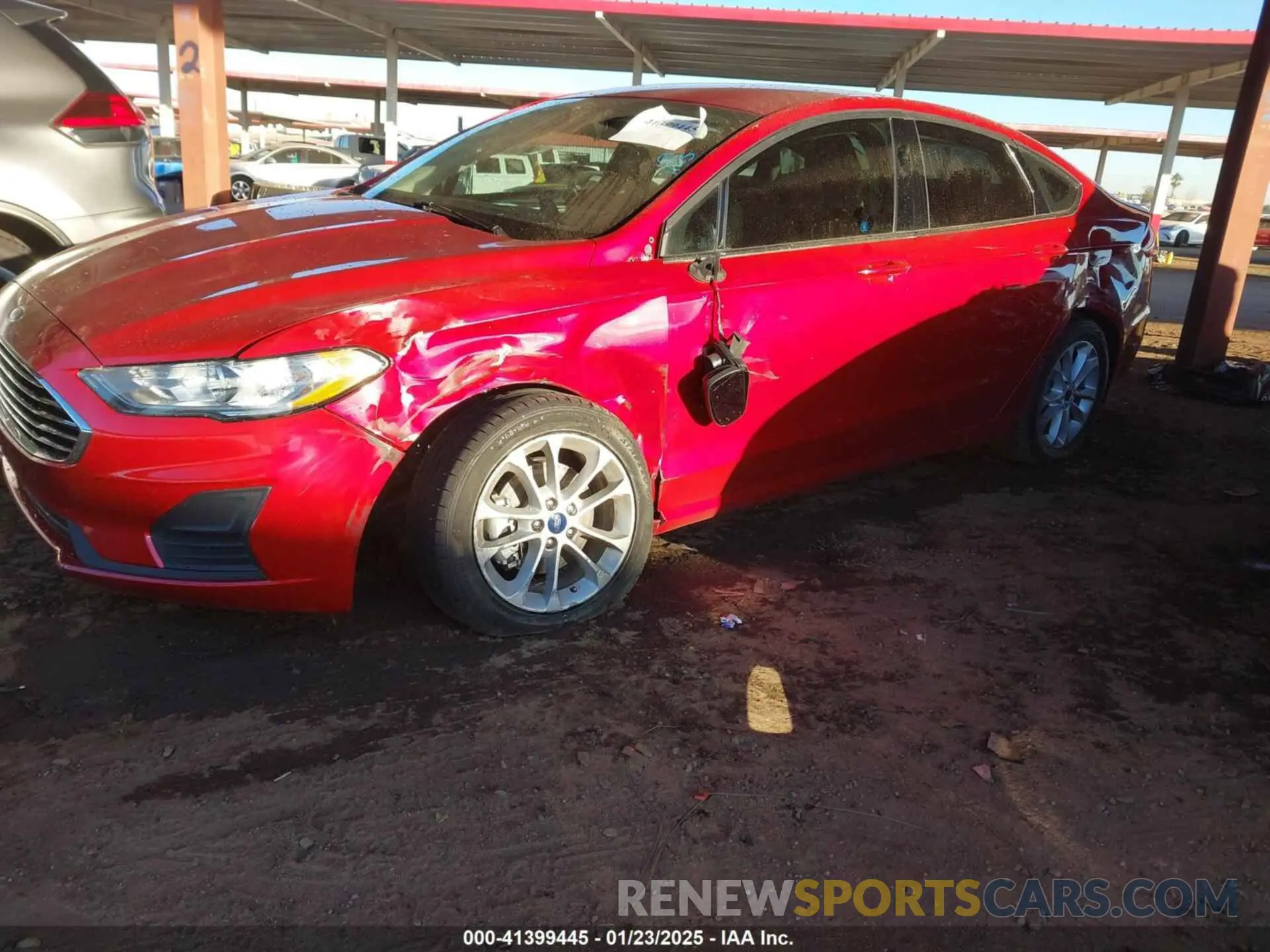 6 Фотография поврежденного автомобиля 3FA6P0HD2LR264831 FORD FUSION 2020