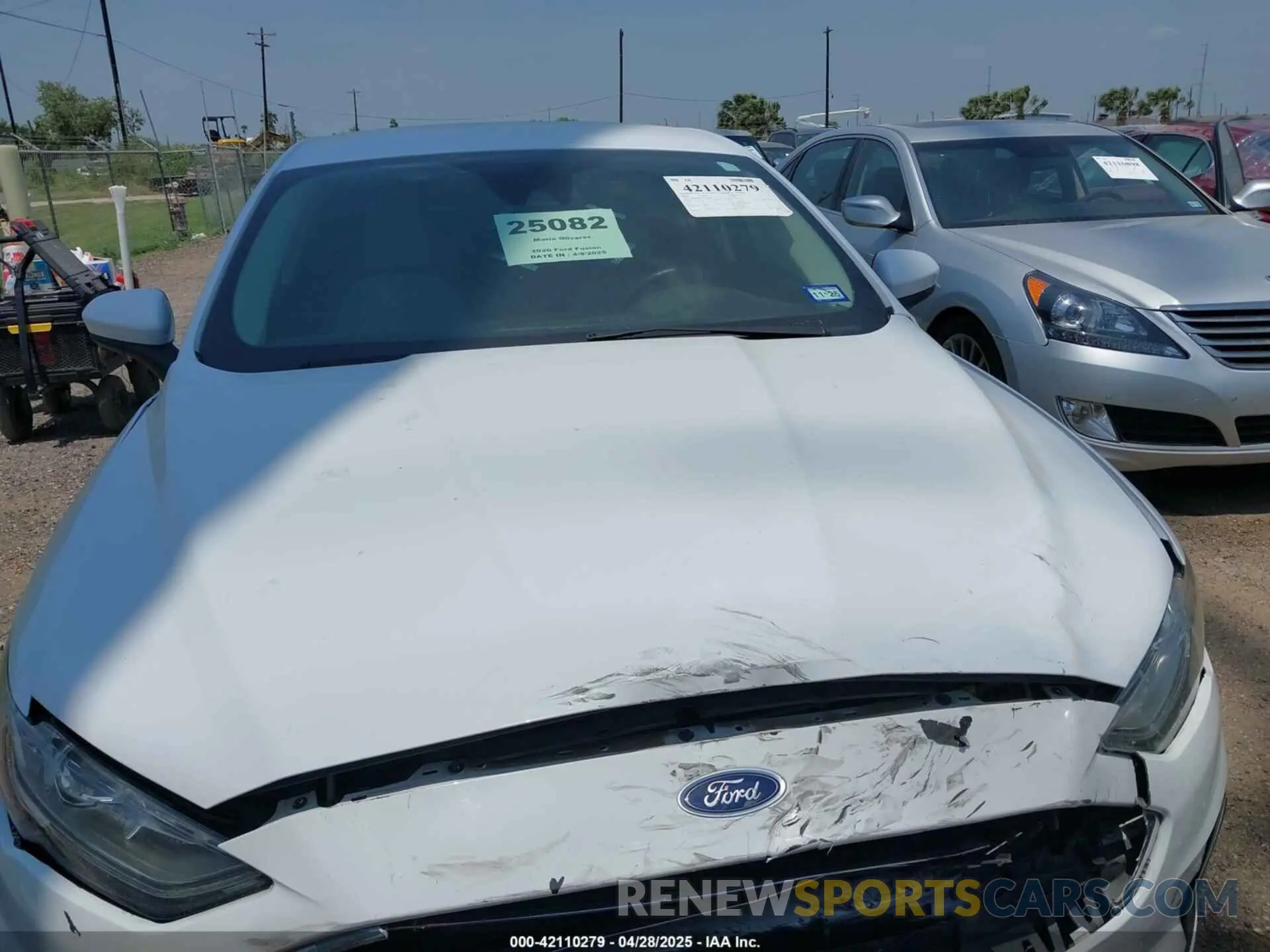 6 Photograph of a damaged car 3FA6P0HD3LR126389 FORD FUSION 2020